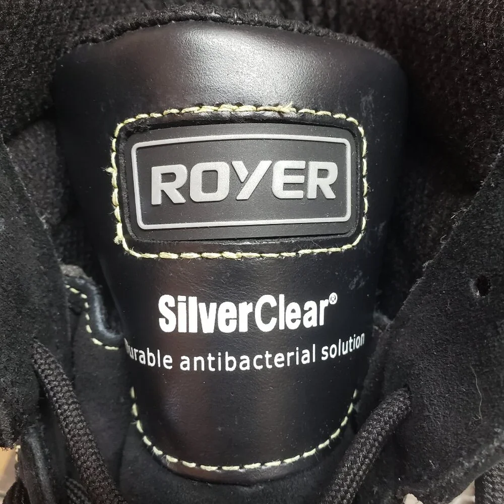 Royer 9.5 Work Boots Met Guard FR Composite Toe 8501 Black $208 - Picture 10 of 16